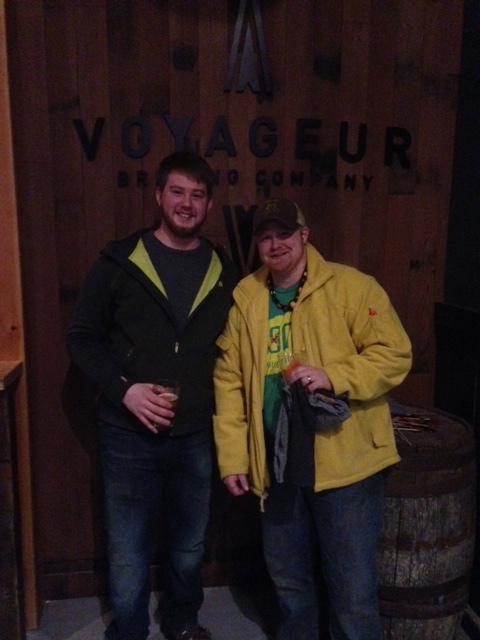 Fun at Voyageur Brewing in Grand Marais