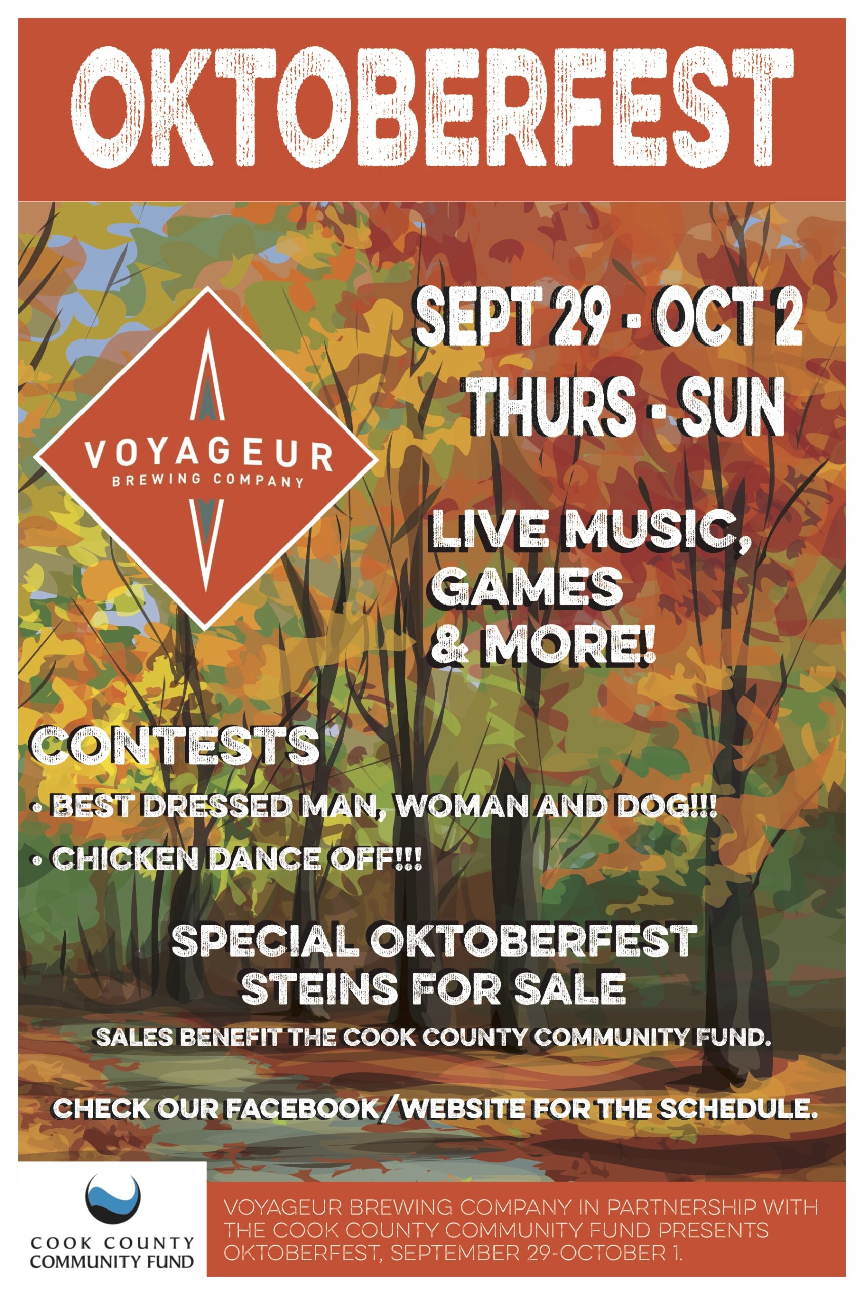 Voyageur holds Oktoberfest