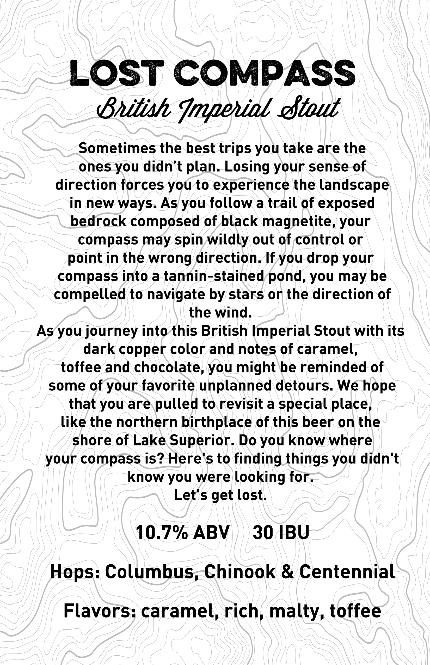 Lost Compass Imperial Stout